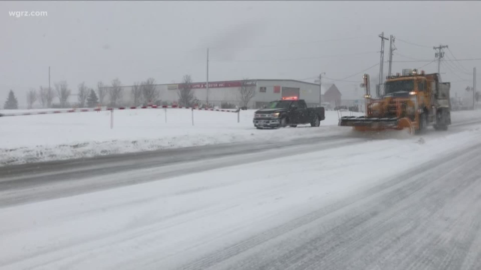 How much snow is in Buffalo, end in sight