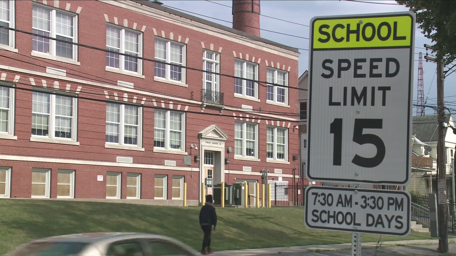 The district said lunch will be served to all students before they are dismissed.