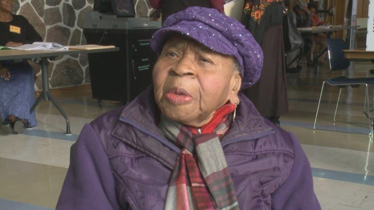 Mamie votes at 108 years old