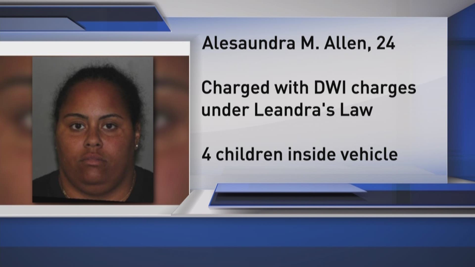Woman crashes stolen SUV, charged with DWI under Leandra's Law