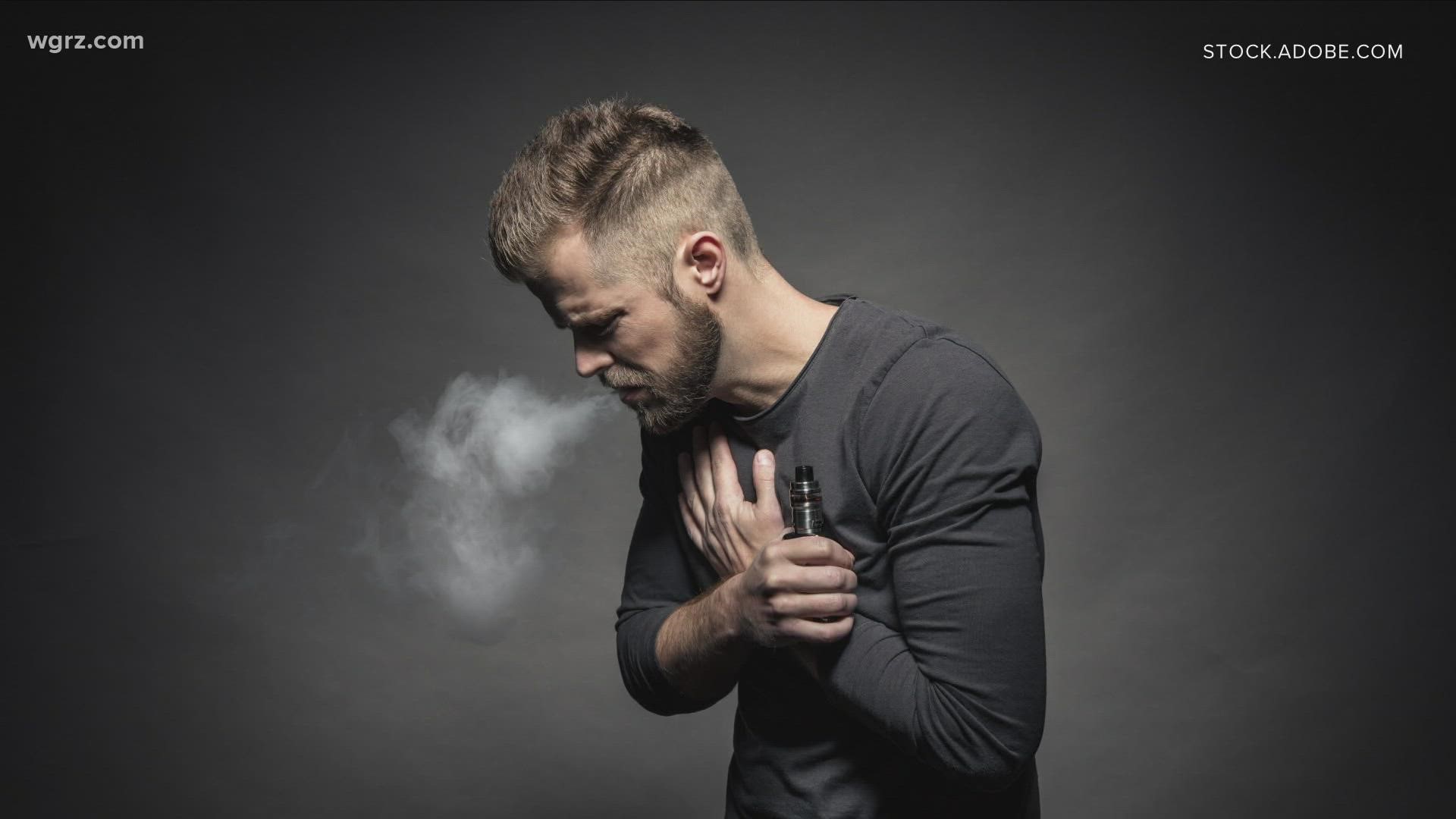 The vaping study looked at 1600 smokers who are also part of a much larger, nationwide study on tobacco use.