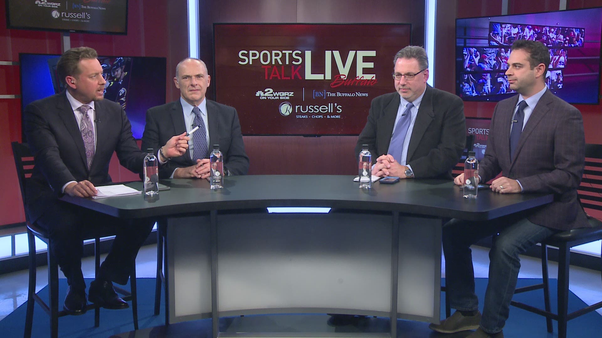 The Sports Talk Live crew breaks down the Bills and Sabres combined 9-1-1 starts.