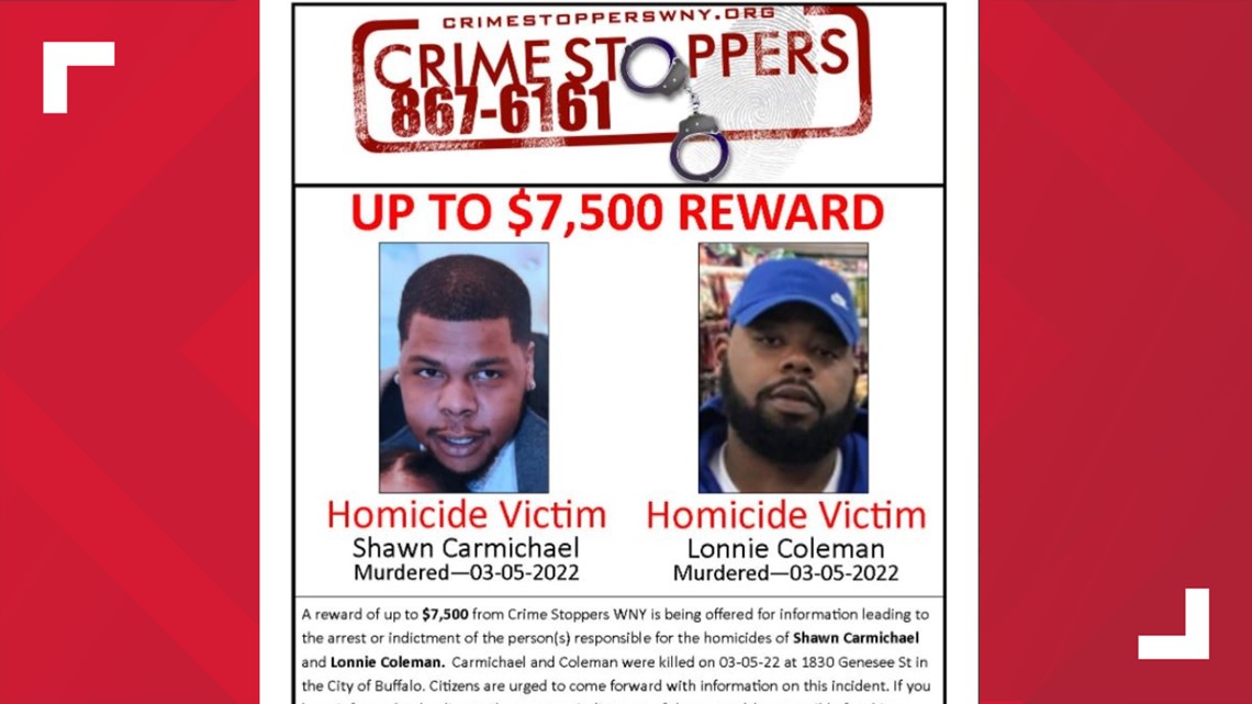 Crime Stoppers WNY offers reward for information on double homicide ...