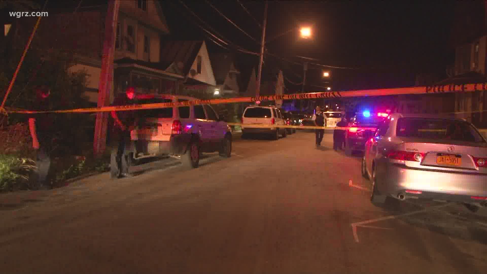 The shooting on the first block of Newton Street. Buffalo Police say a 38-year-old man died at the scene. Police believe it was a targeted shooting.