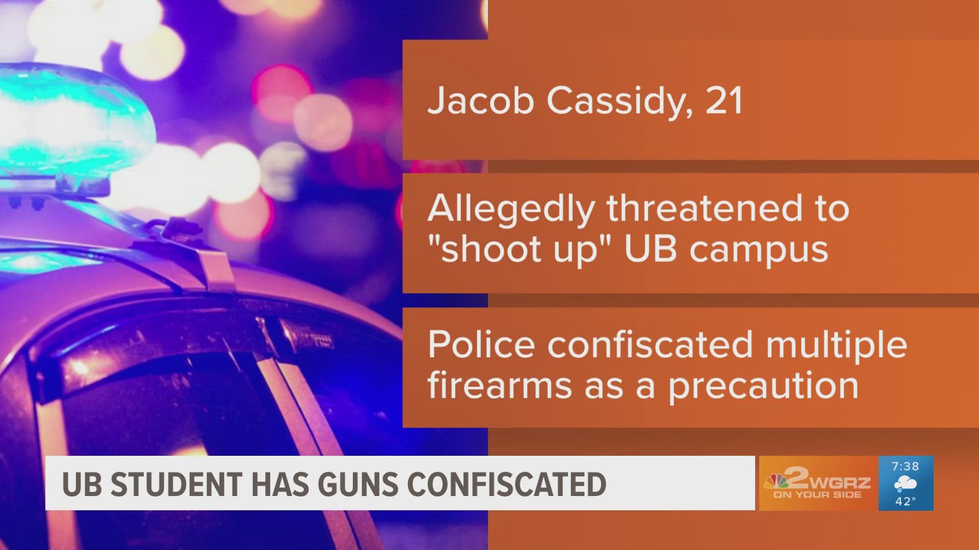 Ub Robbery UB student has guns confiscated | wgrz.com