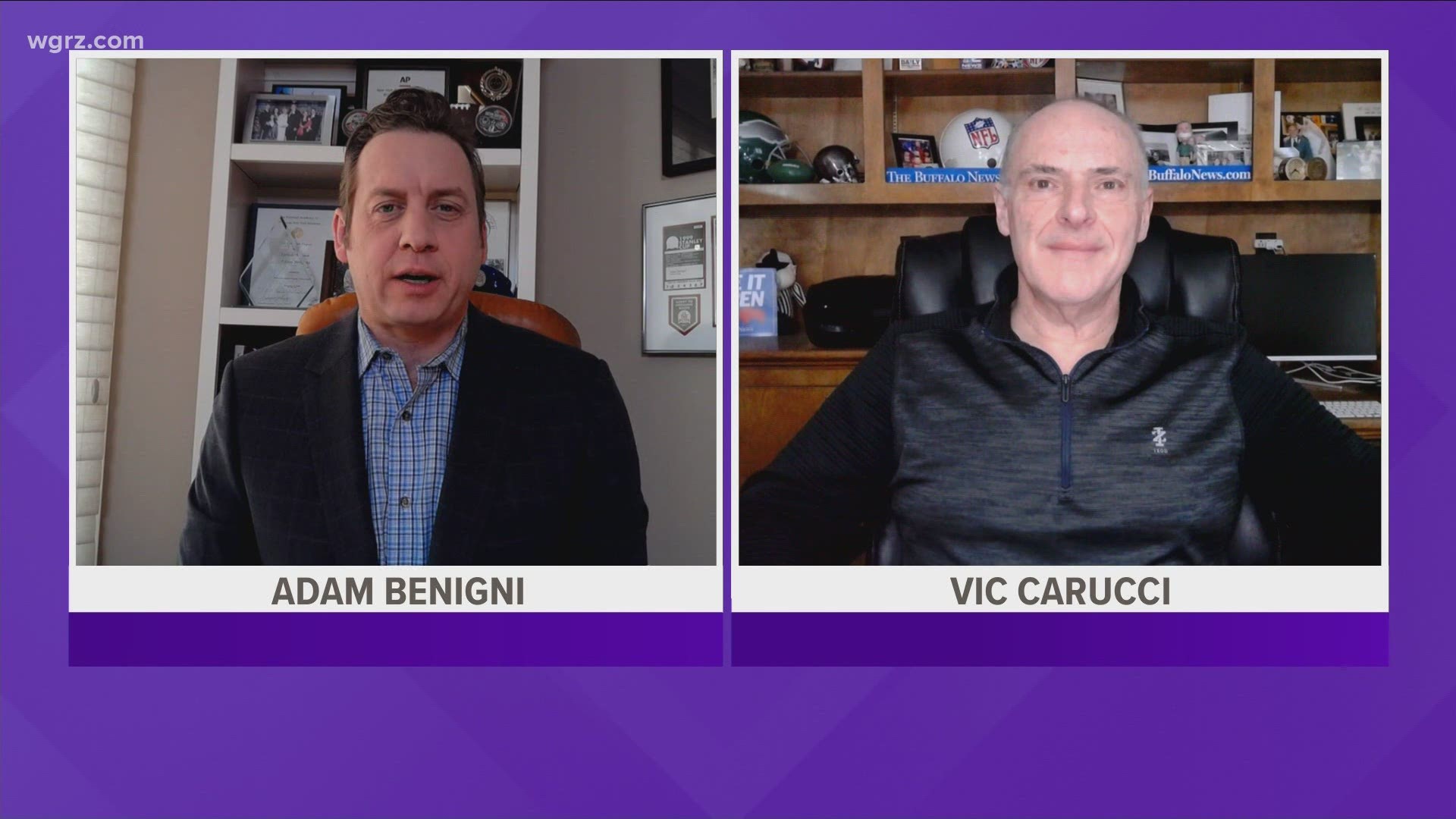 Adam Benigni and Vic Carucci joins our town hall to discuss the off season for the Buffalo Bills