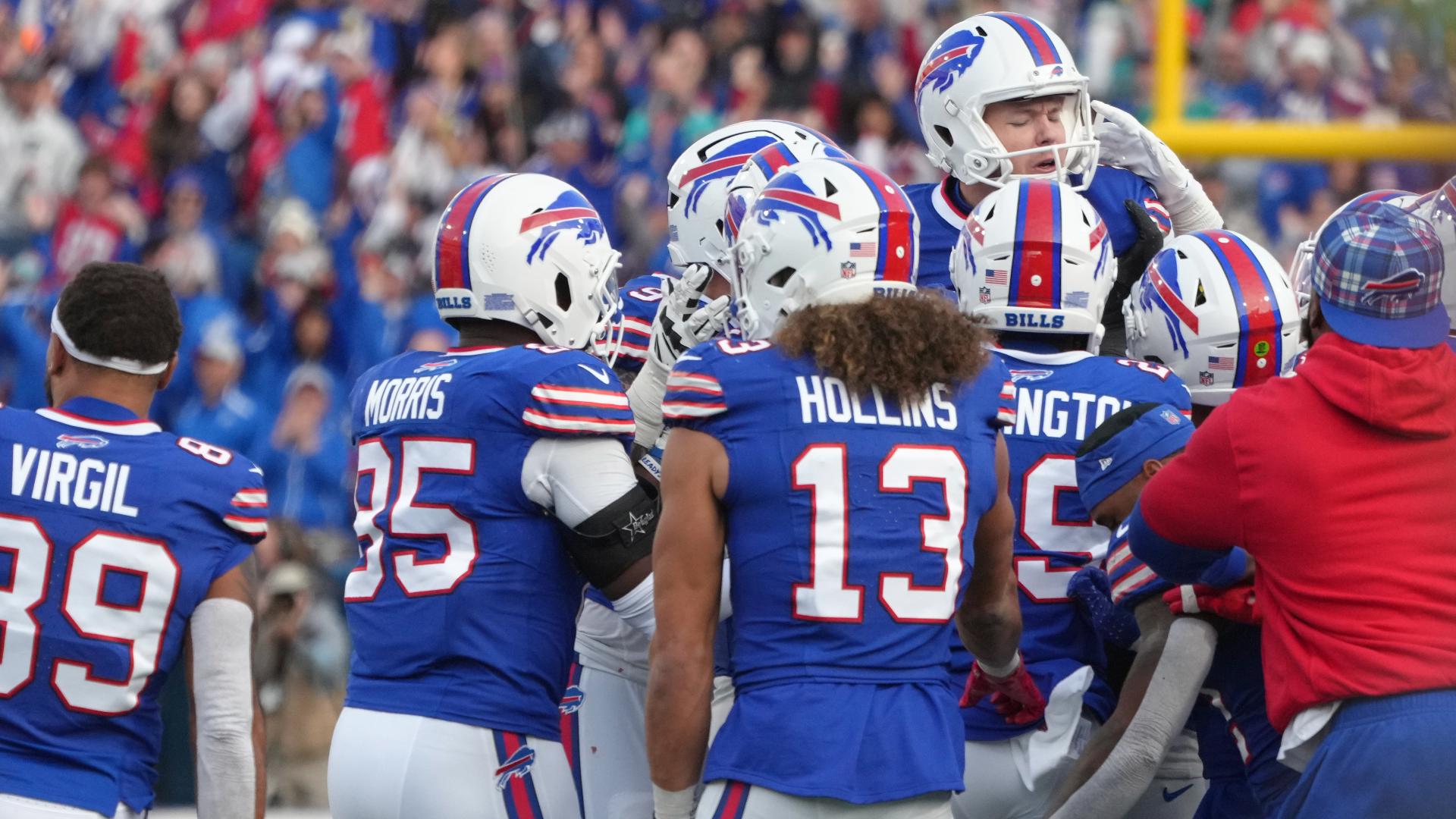 A 61-yard franchise record game-winning FG bringing out all sorts of emotions at Highmark Stadium. Reaction to Bass and the Bills latest comeback.