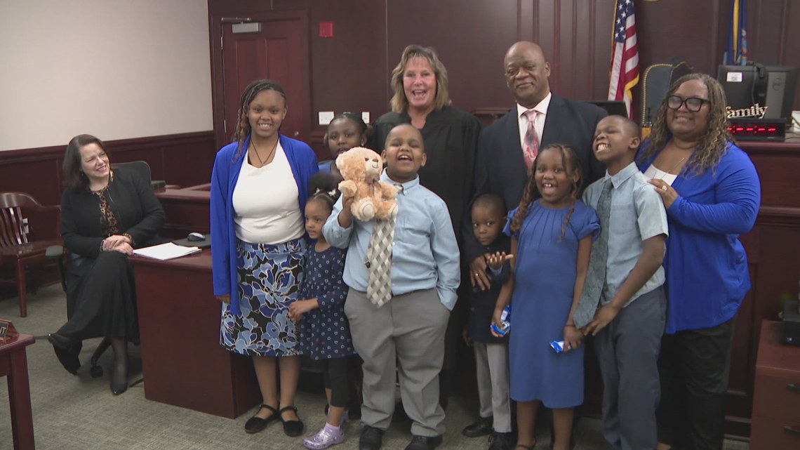 "No Child Left Behind": Buffalo father adopts sixth child, expanding his family once again