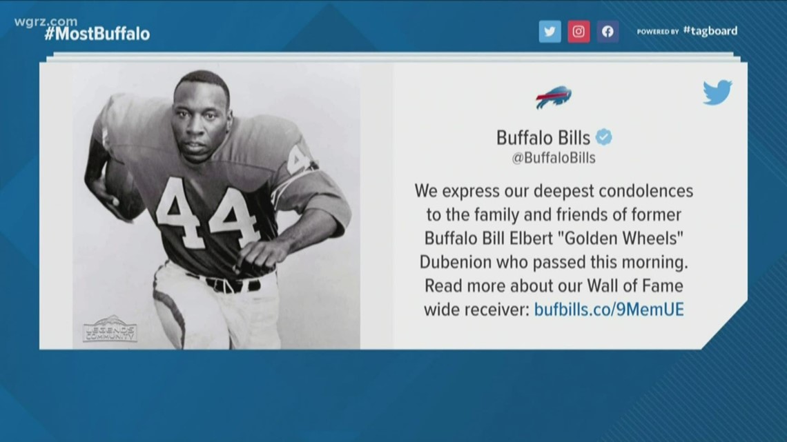 Bills wall of famer Elbert Dubenion dies, 86