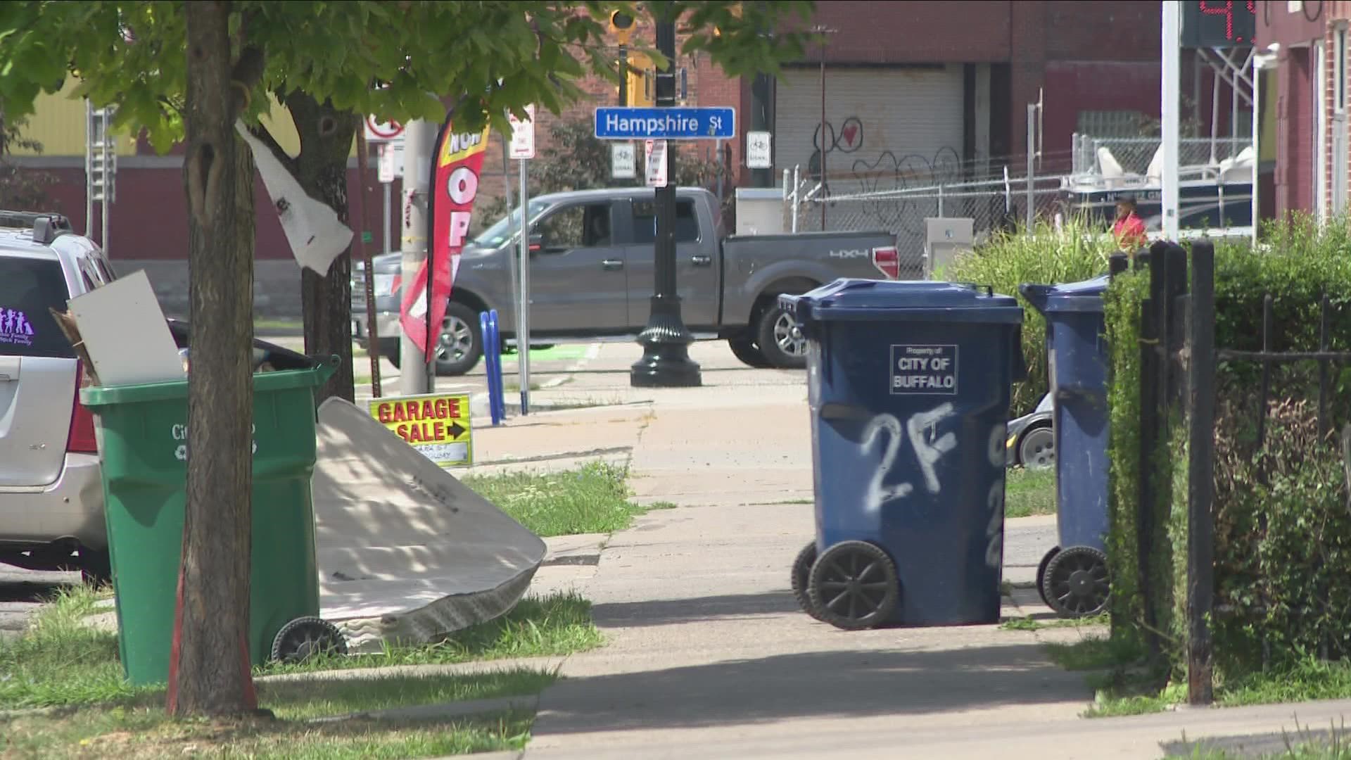 Buffalo police are investigating an early morning shooting that sent one man to the hospital.