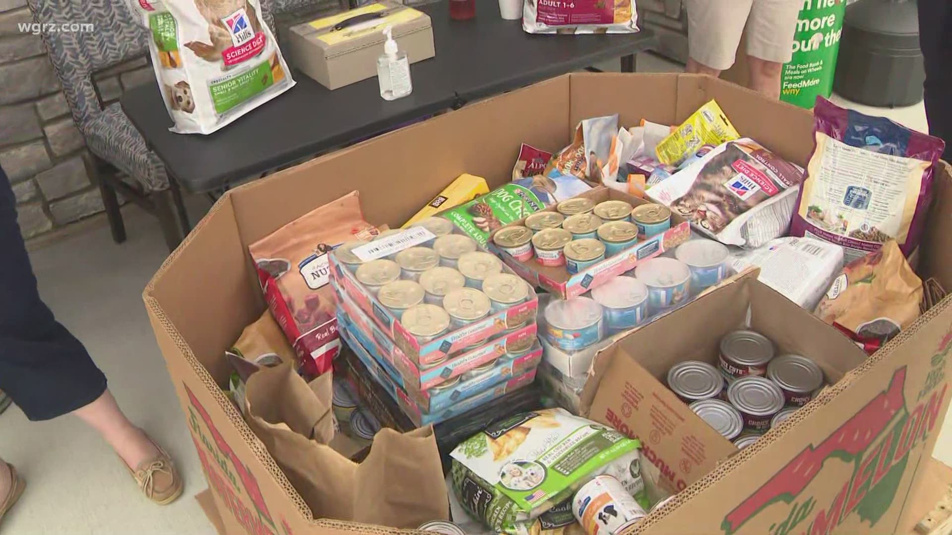 ALL YOU HAVE TO DO IS DROP-OFF SOME PET FOOD -- ALL THE DONATIONS GO TO FEED MORE WESTERN NEW YORK'S ANI-MEALS PROGRAM.