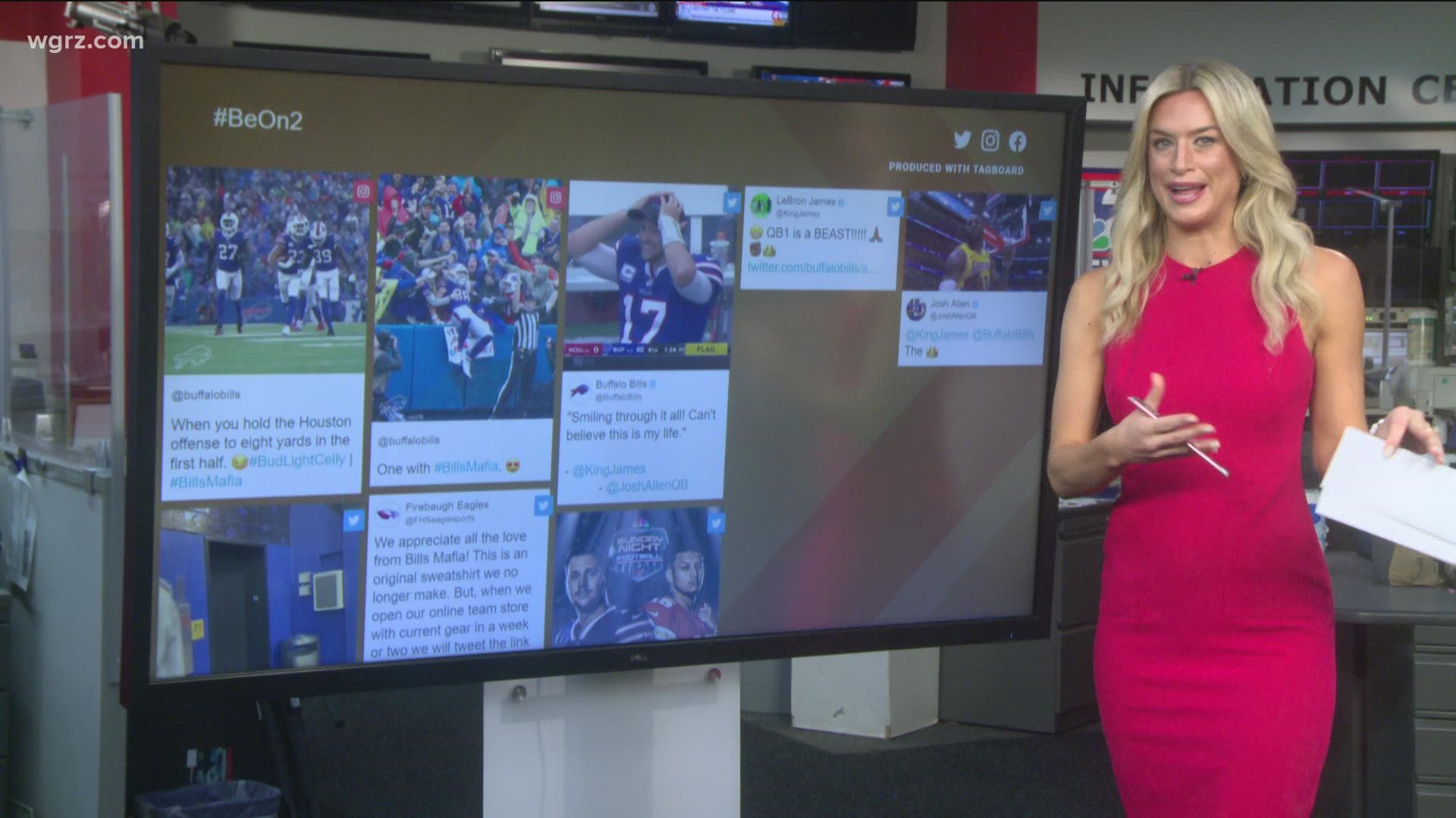 Bills players react on social media after Texans win