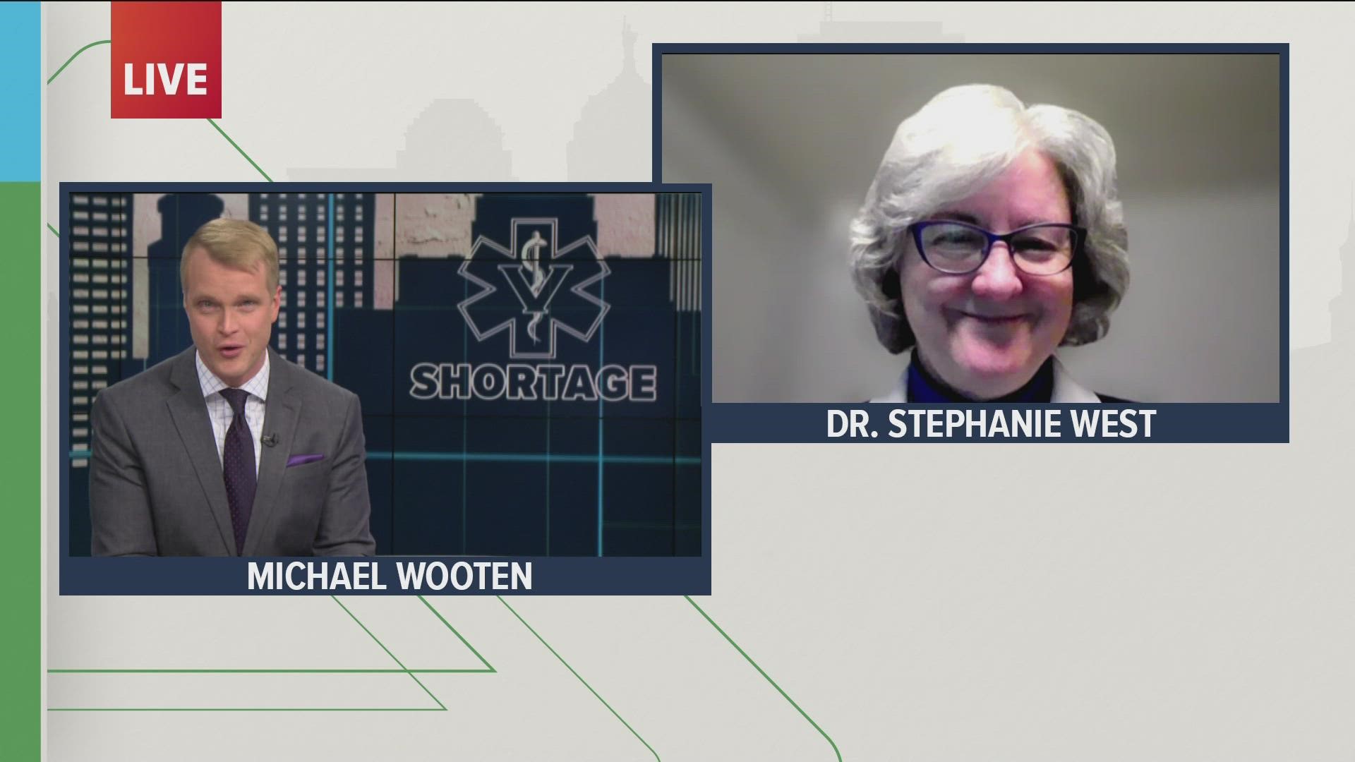 Dr. Stephanie West, executive director of the veterinary emergency clinic she explains why there is a shortage.