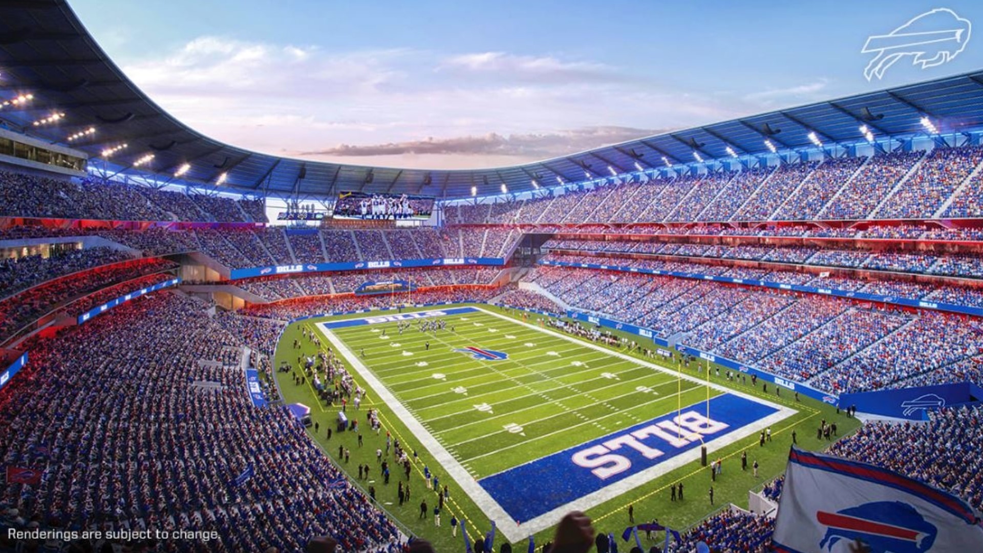 New renderings released for future Buffalo Bills stadium