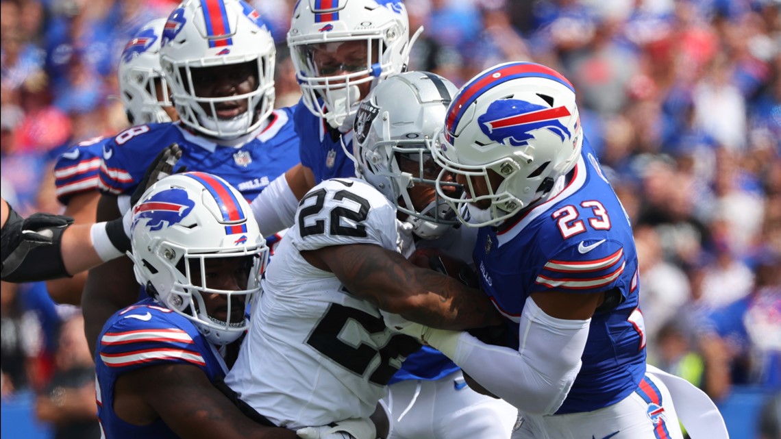 Built in Buffalo on X: Bills Uniforms Week 2 Vs The Raiders