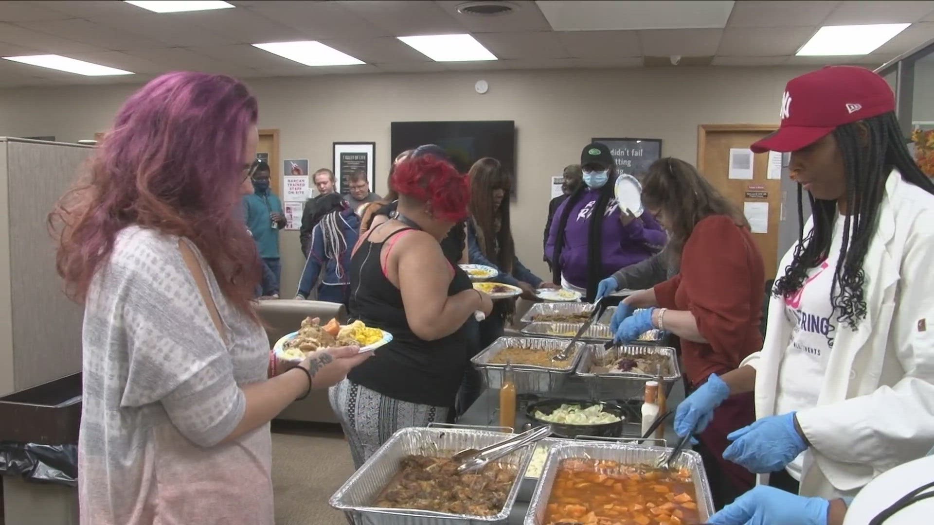 BestSelf's Recovery Community hosted Thanksgiving dinner for those touched by addiction