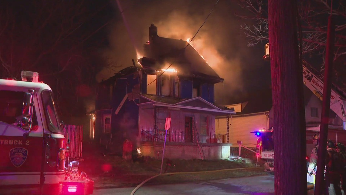 Fire rips through home on School Street | wgrz.com