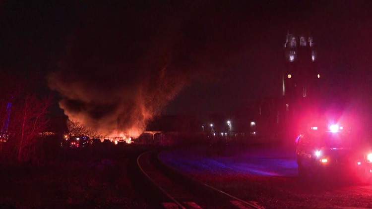 Firefighters respond to fire near Central Terminal