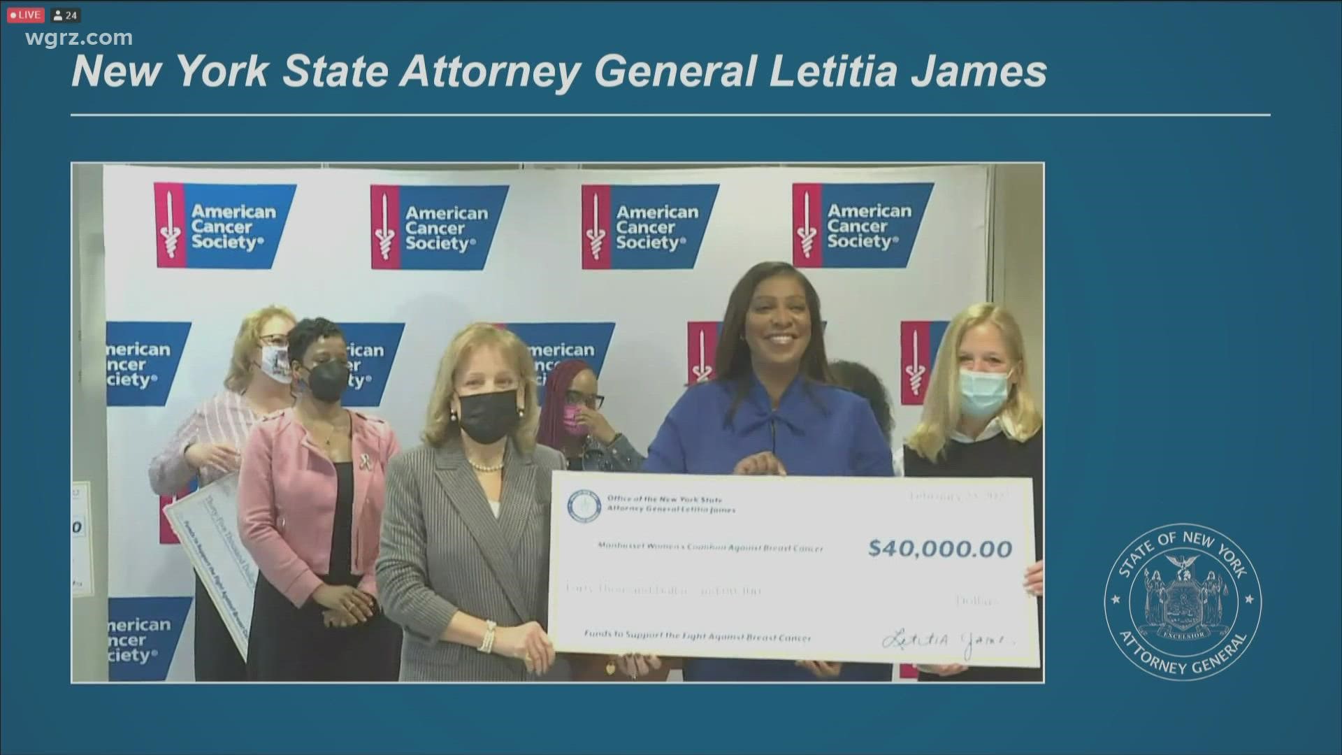 $640K to NY breast cancer organizations