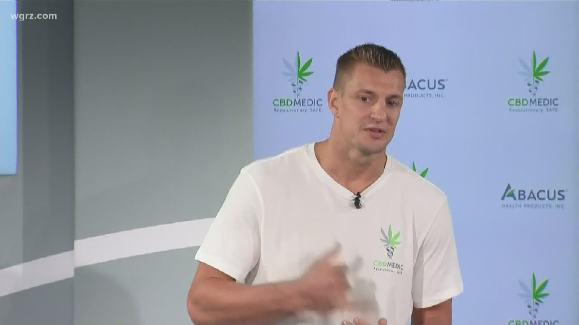 Speaking of CBD, Gronk called on all professional sports to let athletes use it