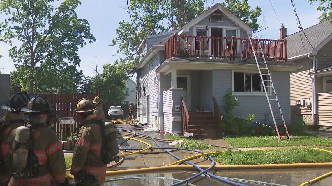 Buffalo firefighters respond to Lisbon Avenue for house fire | wgrz.com