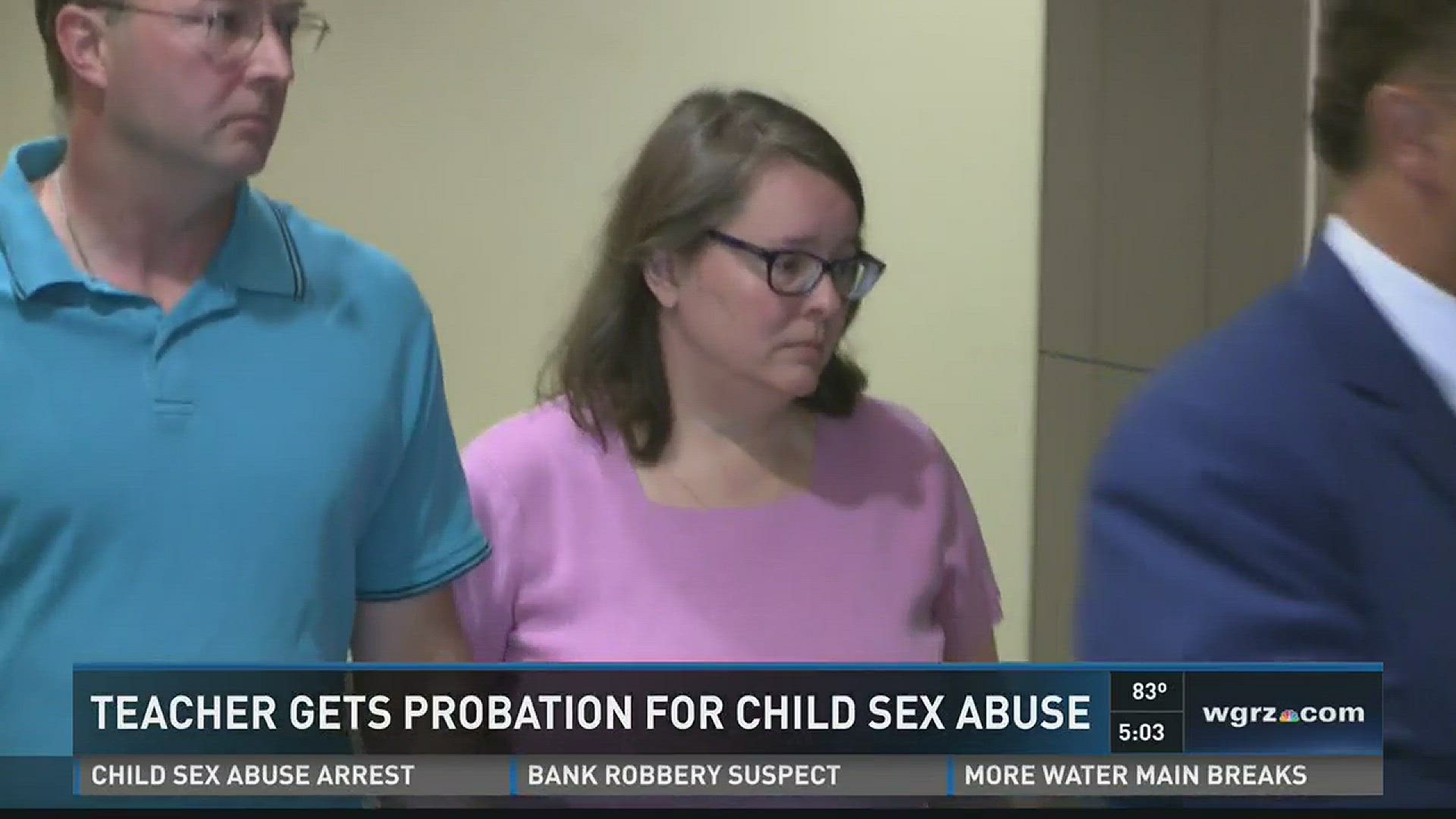 Teacher Gets Probation For Child Sex Abuse