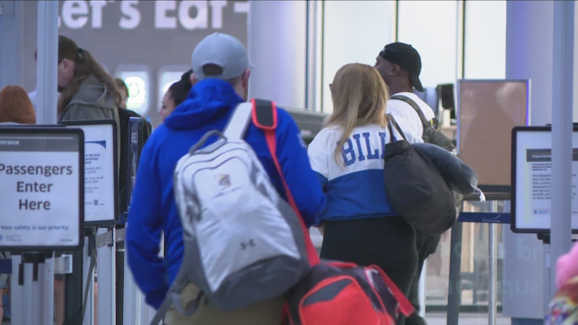 Bills fans headed to Baltimore for Sunday night football 9/27/24