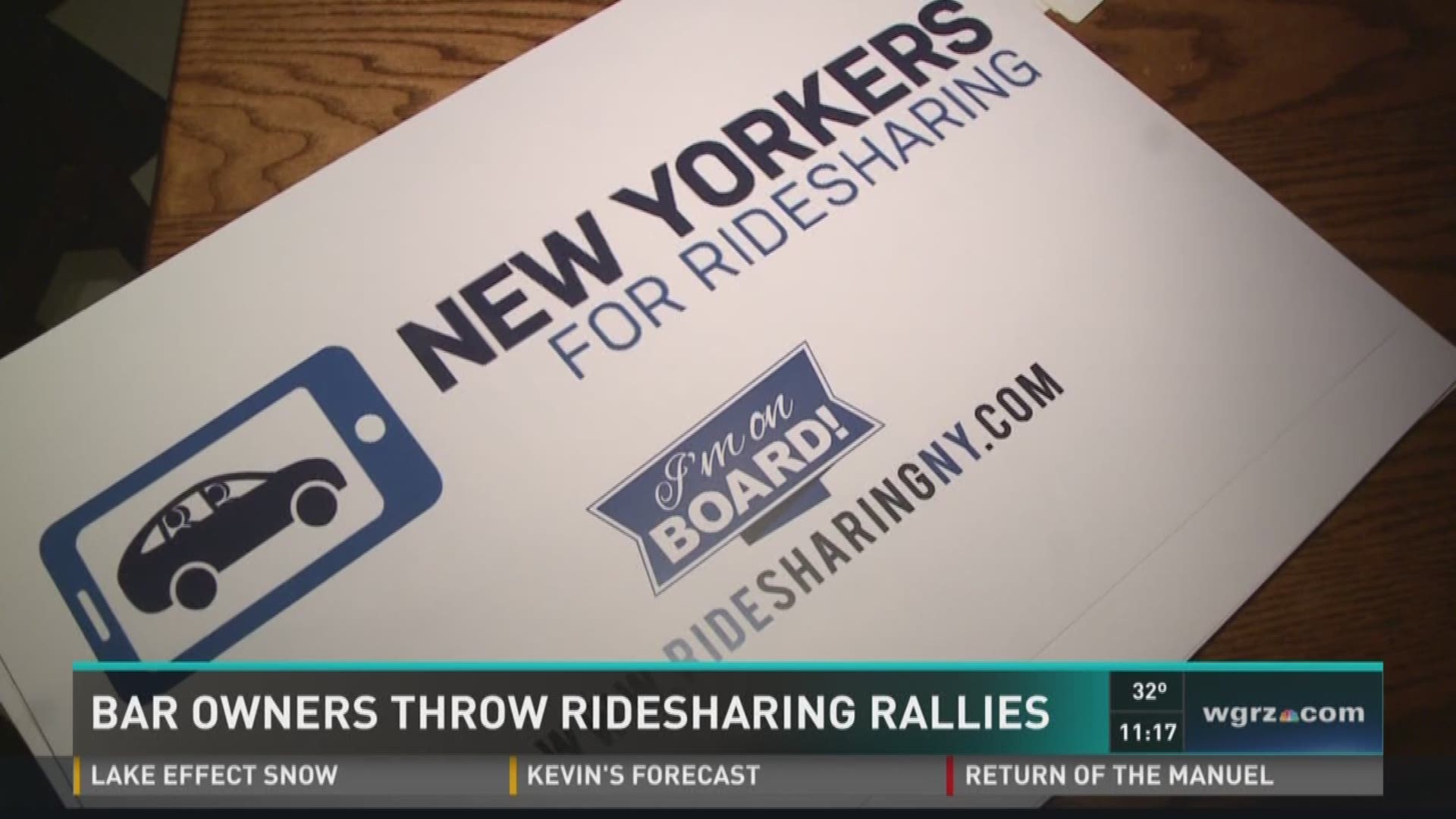Bar Owners Throw Ridesharing Rallies