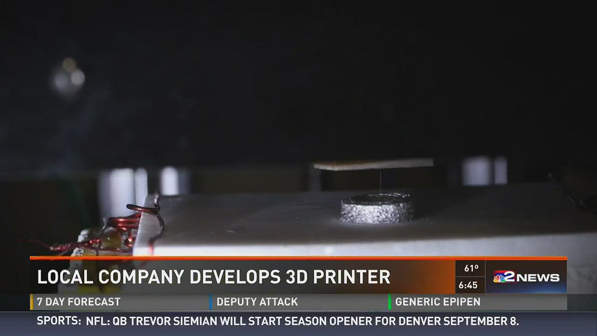 Local company develops 3D printer