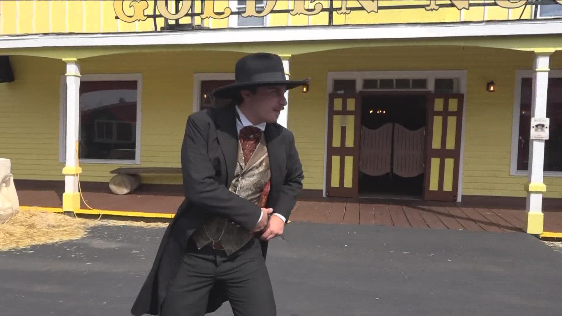 The western show at the old Fantasy Island was saved by the performers themselves.