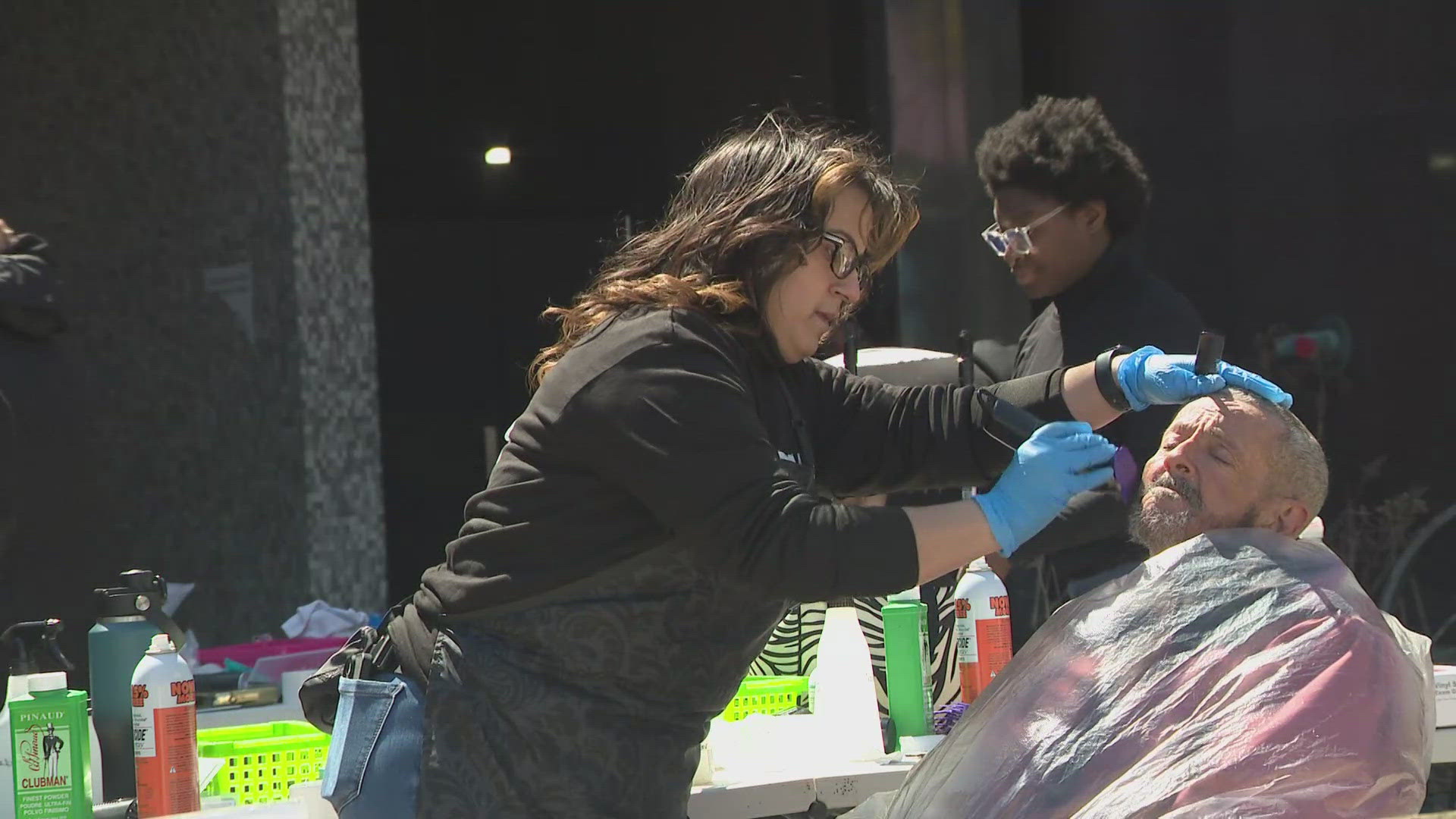 The founder of Haircuts For Those In Need says a simple haircut can make a big difference. It provides free haircuts to unhoused and underserved populations.