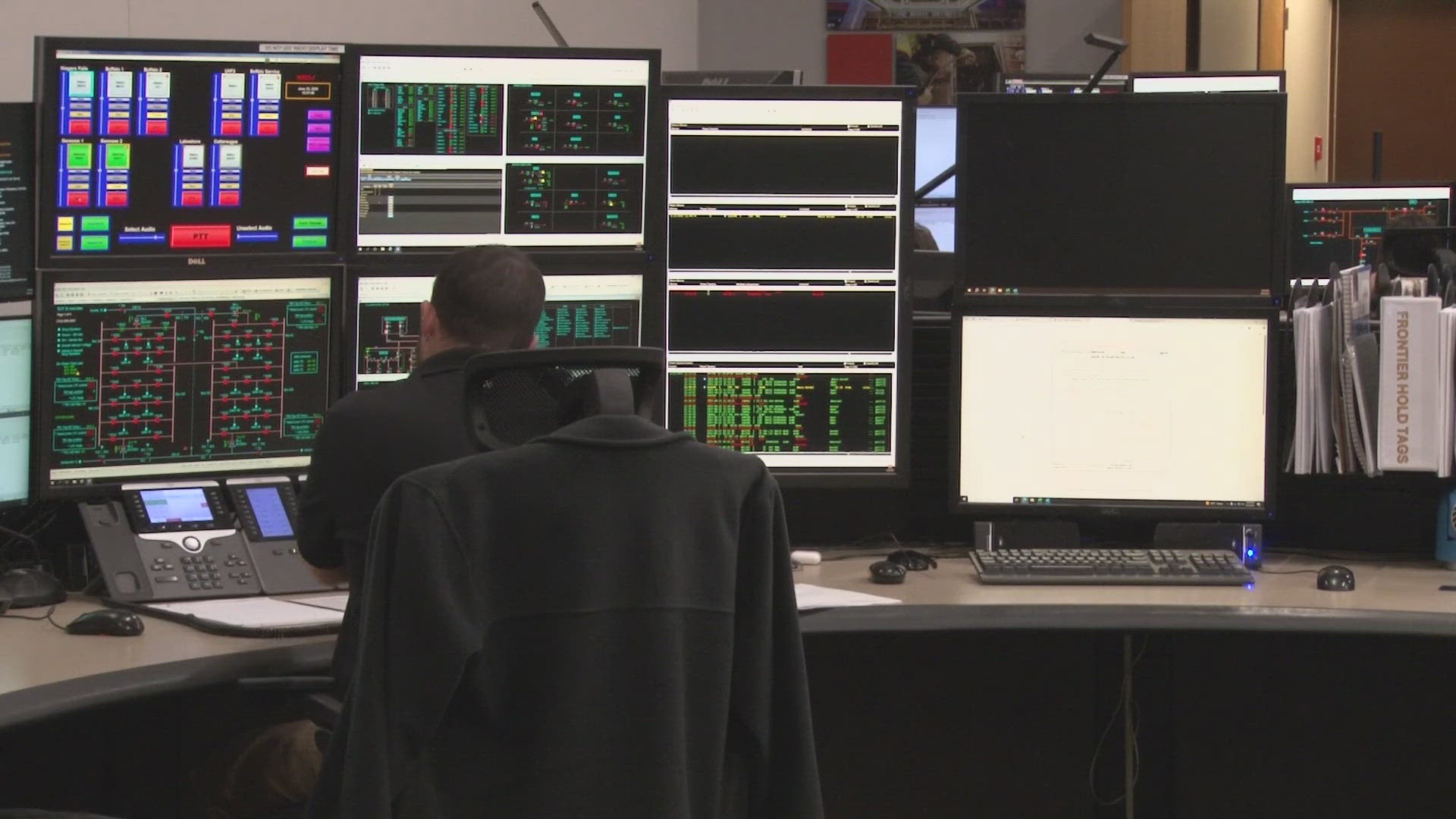 This afternoon, we got a behind-the-scenes look at National Grid's Buffalo control center... where employees are busy making sure you stay connected in this heat.