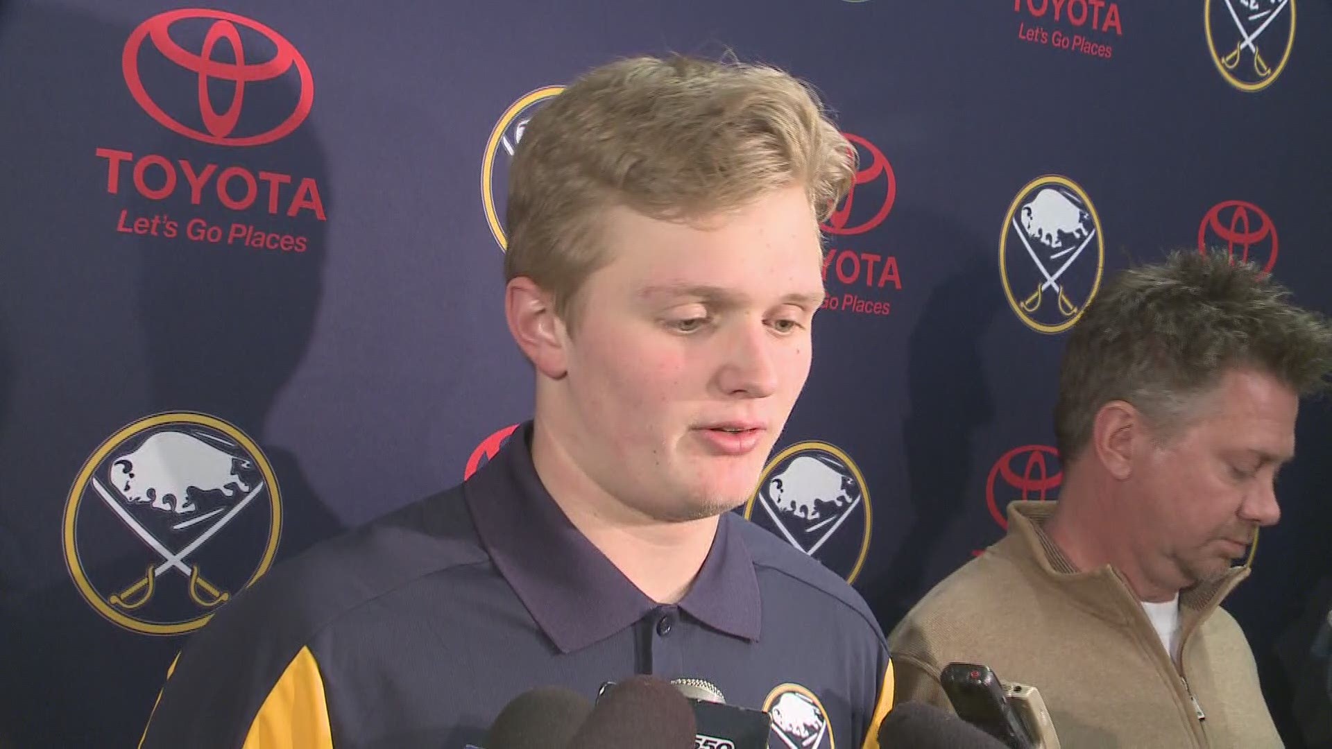Casey Mittelstadt talks about his future with the Buffalo Sabres