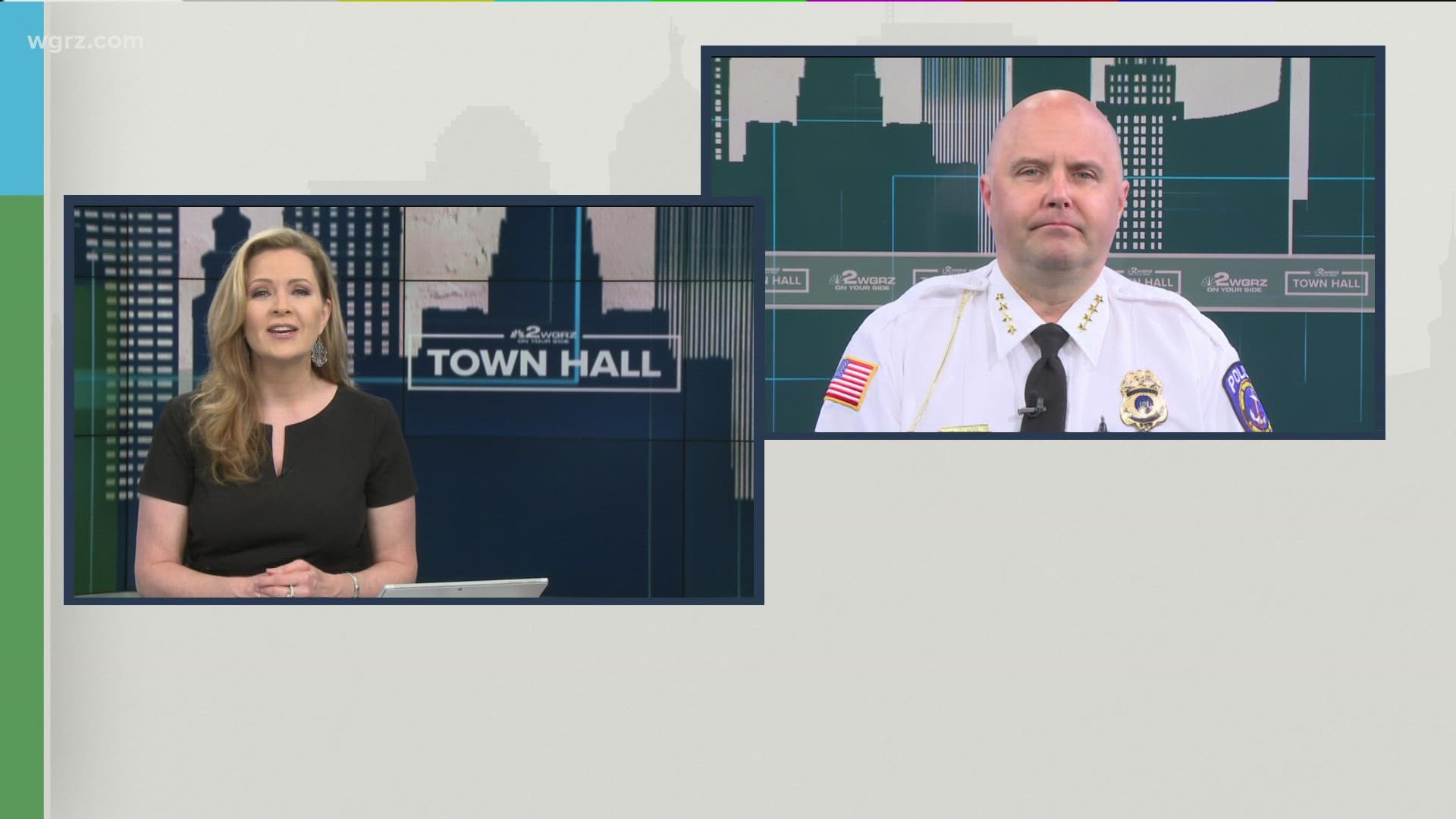 North Tonawanda Police Chief Keith Glass joined our Town Hall to discuss active shooter training.