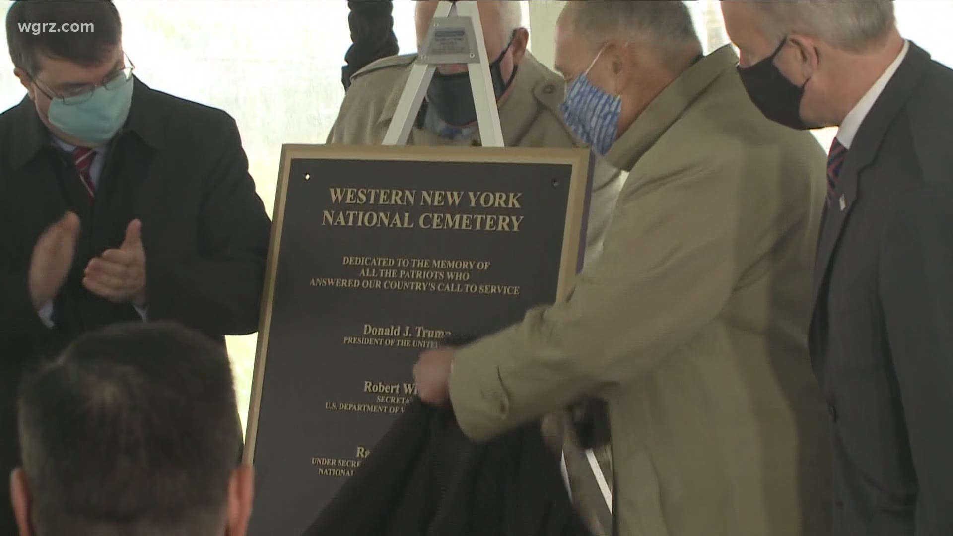 Lawmakers and veterans have been working for years to get Western New York its own veterans cemetery. And today, a long-awaited dedication ceremony was held in Corfu