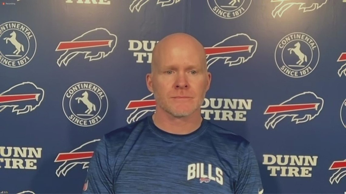 Sean McDermott even put the dog in a 14 jersey for the Christmas Card. 