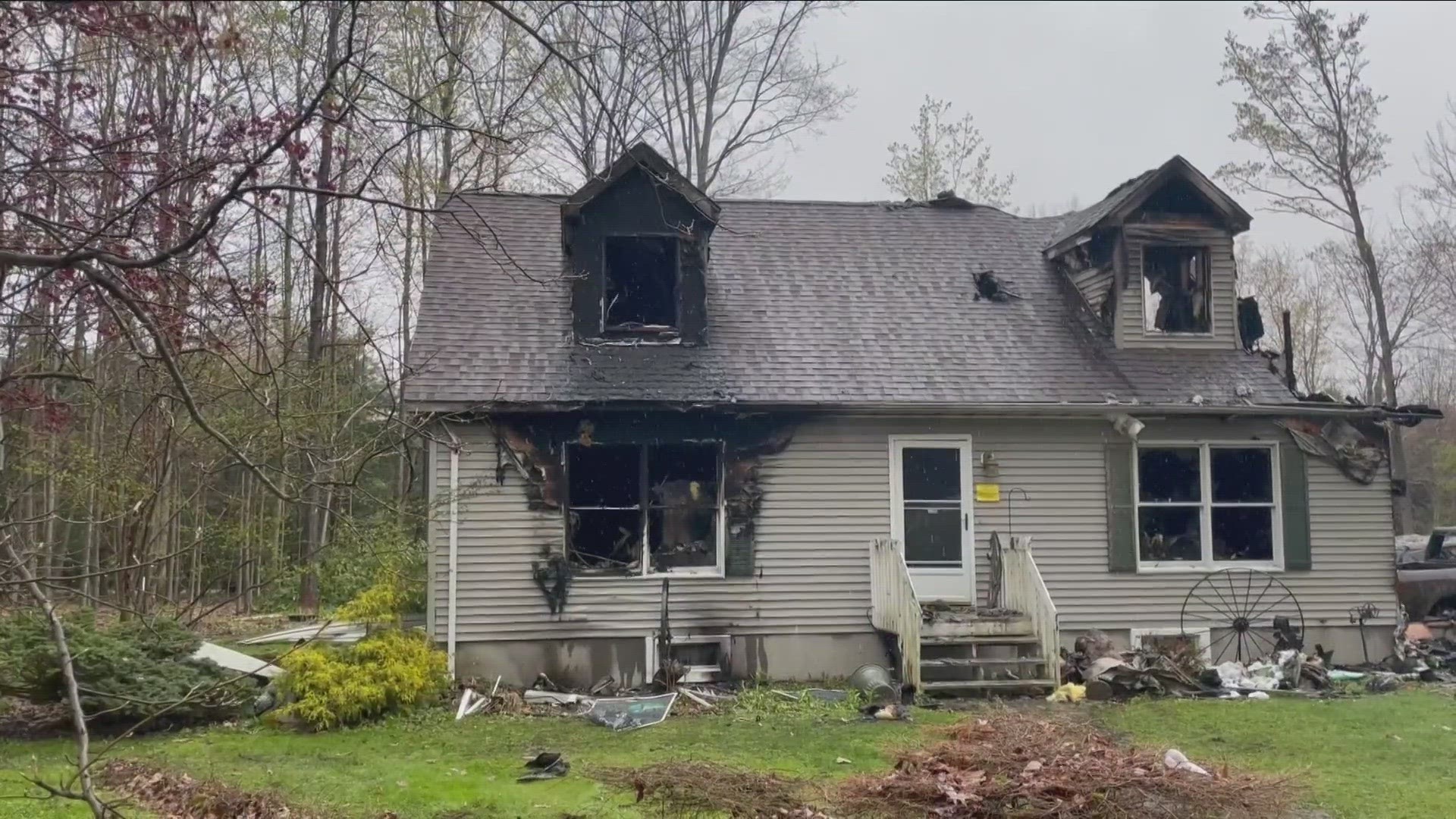 Two people were found dead following a house fire in Chautauqua County.