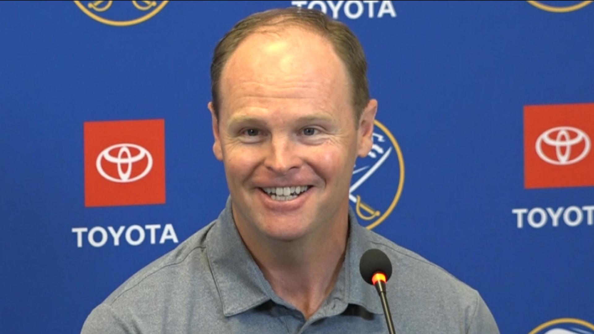 Sabres general manager Kevyn Adams held his pre-draft news conference on Thursday morning where he discussed several options for the team's 11th overall pick.