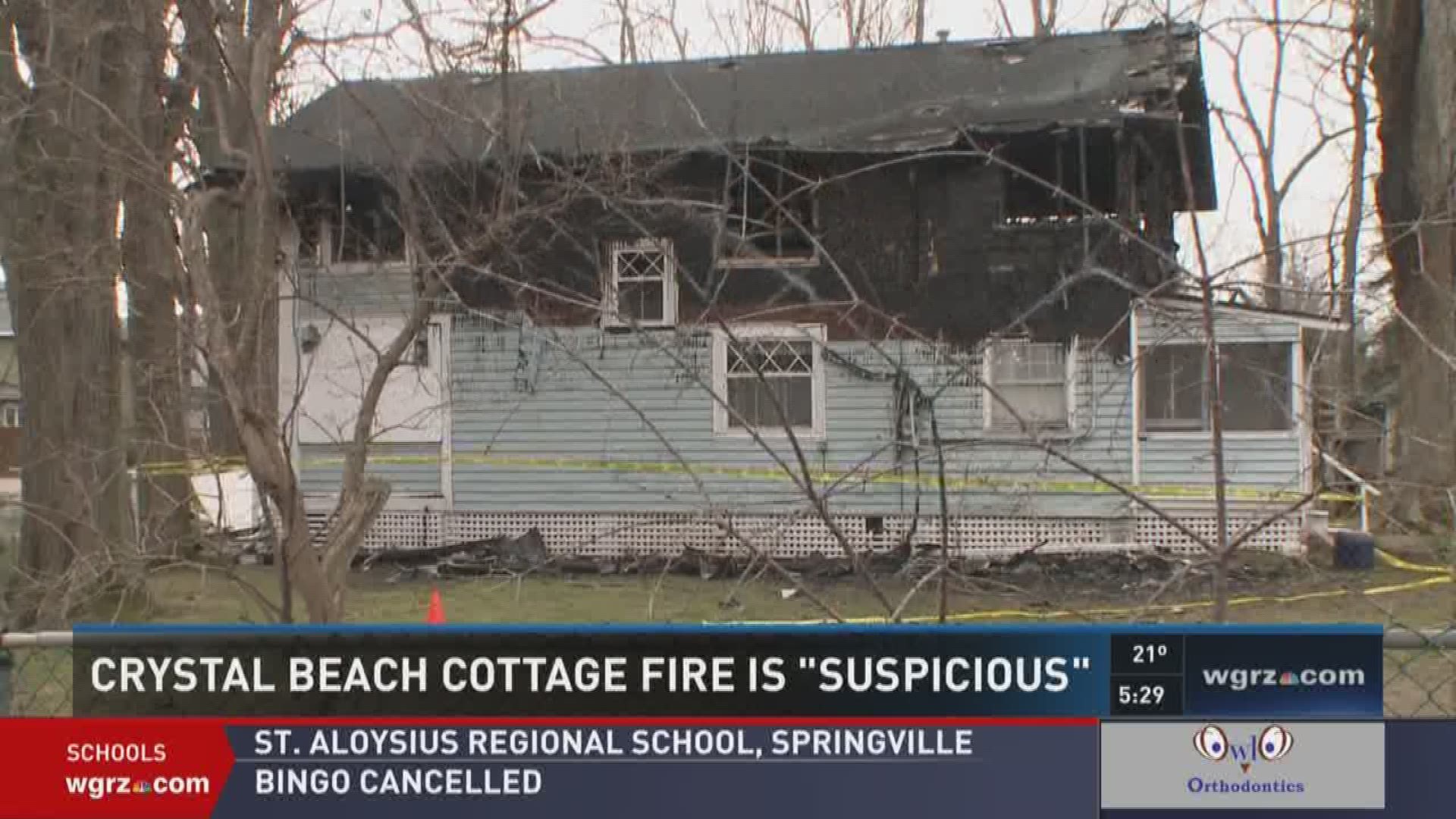 Crystal Beach Cottage Fire Is "Suspicious"