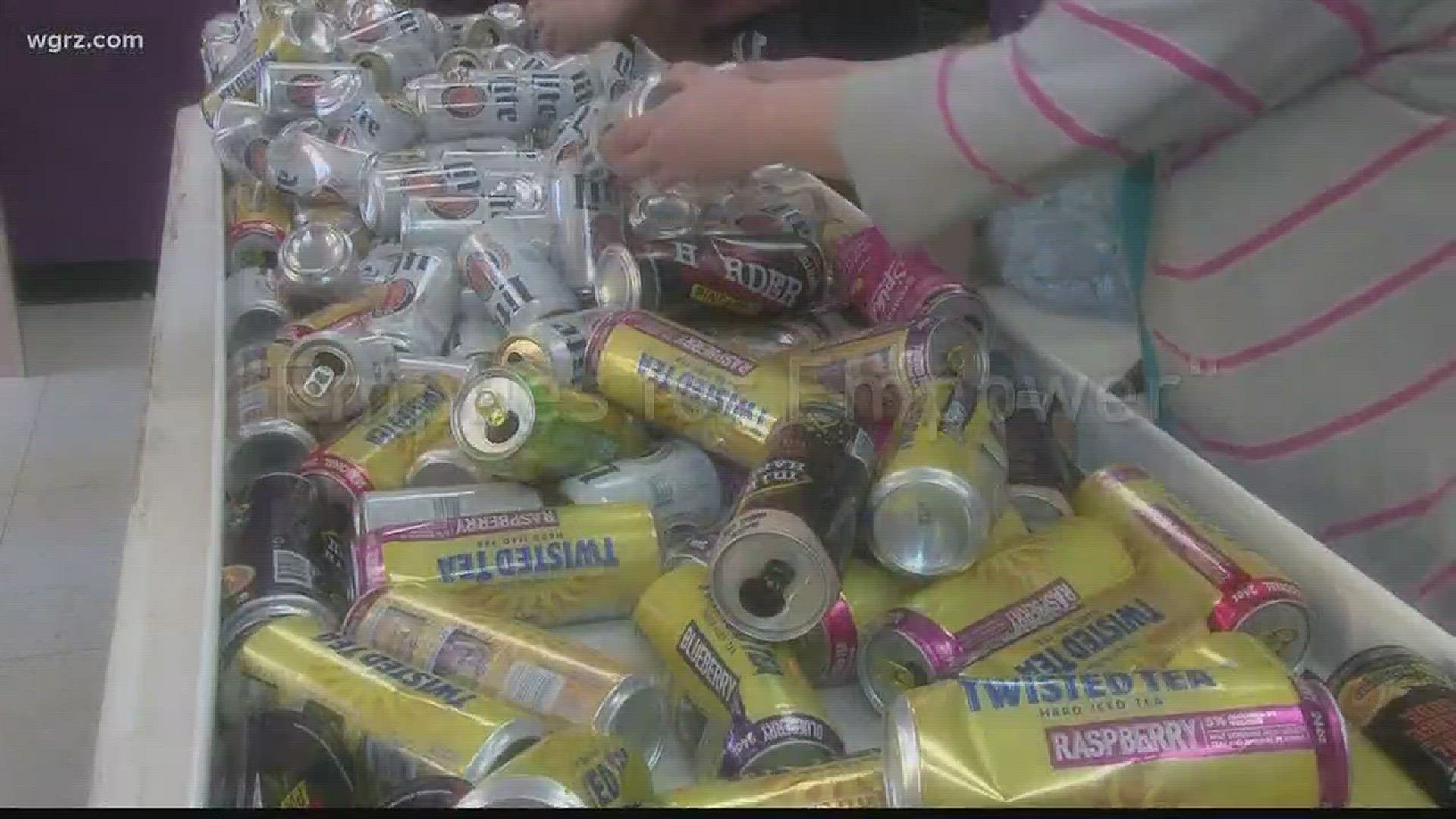 They say one man's trash is another man's treasure. Well an organization in Niagara County is proving that using empty bottles and cans to benefit people with disabilities.