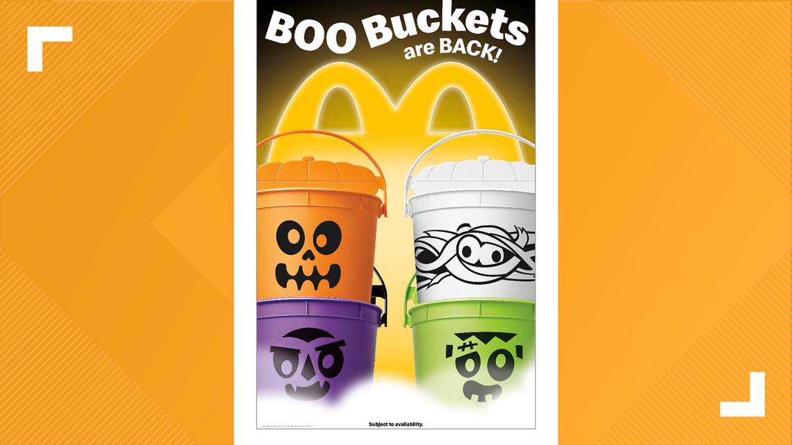 McDonald's Boo Buckets