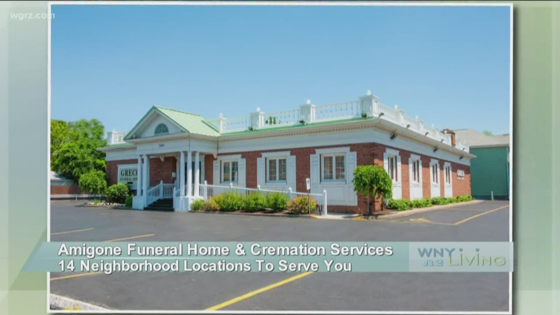 October 19 - Amigone Funeral Home (THIS VIDEO IS SPONSORED BY AMIGONE FUNERAL HOME)