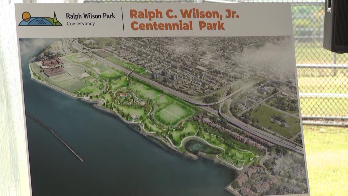 Groundbreaking held at Ralph C. Wilson, Jr. Centennial Park