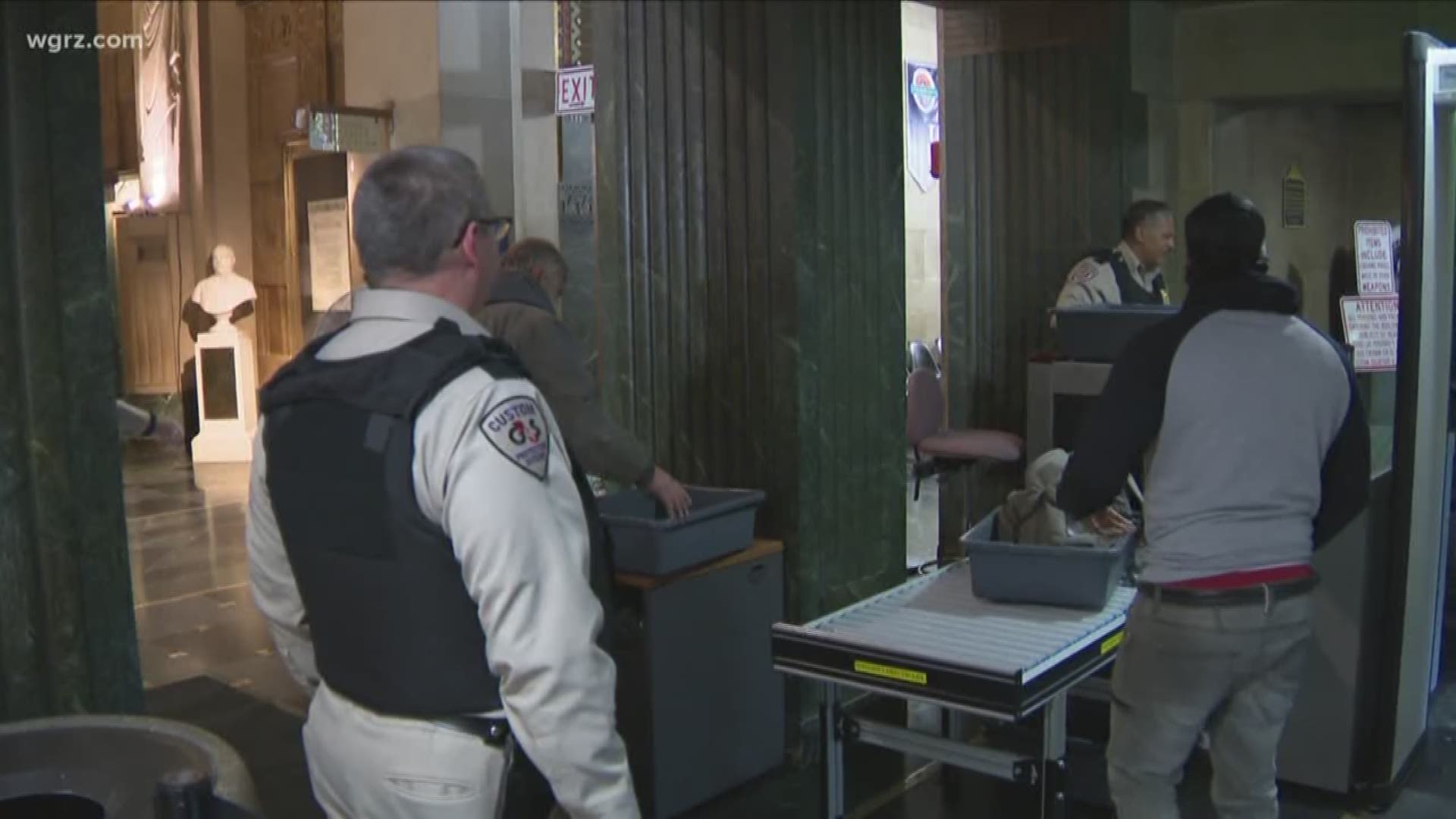 Buffalo City Hall officers grow beards for bucks