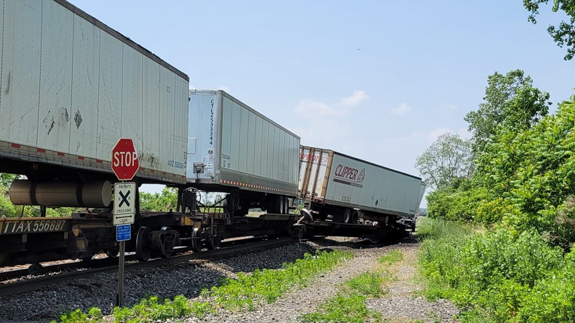 Train derails in Genesee County - Vimarsana News