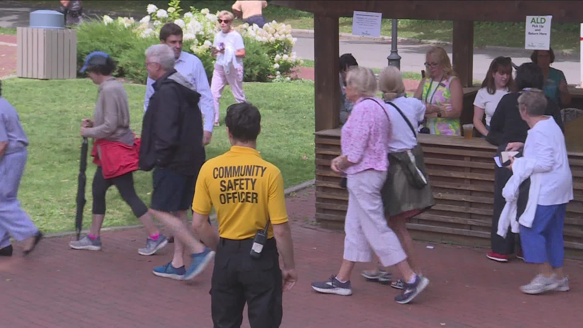 In the wake of the knife attack on Salmon Rushdie on stage at the Chautauqua Institution last Friday, the facility has implemented some new security measures.