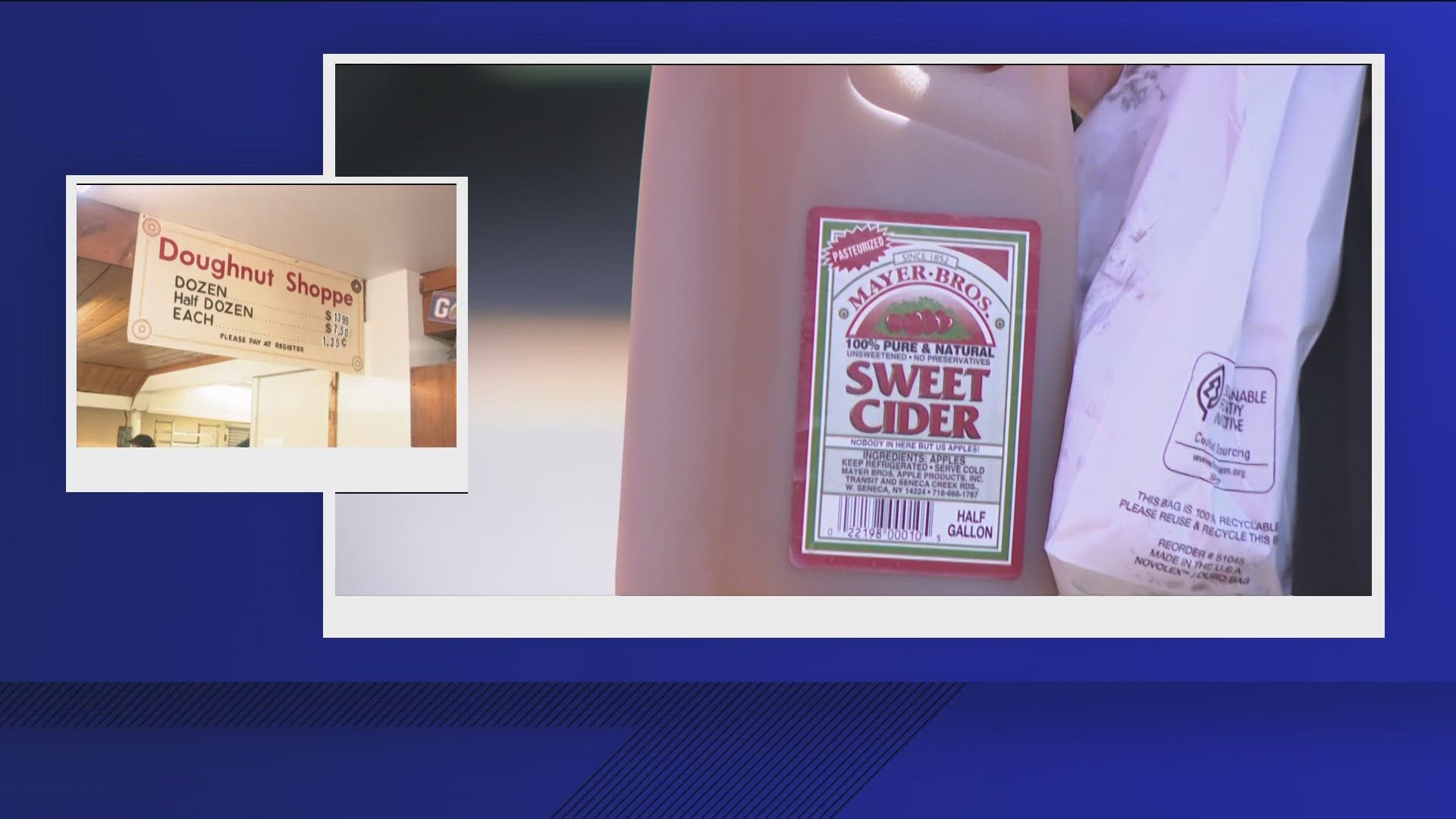 Celebrating 171 years in business and they're known for their ciders, slushies, and donuts