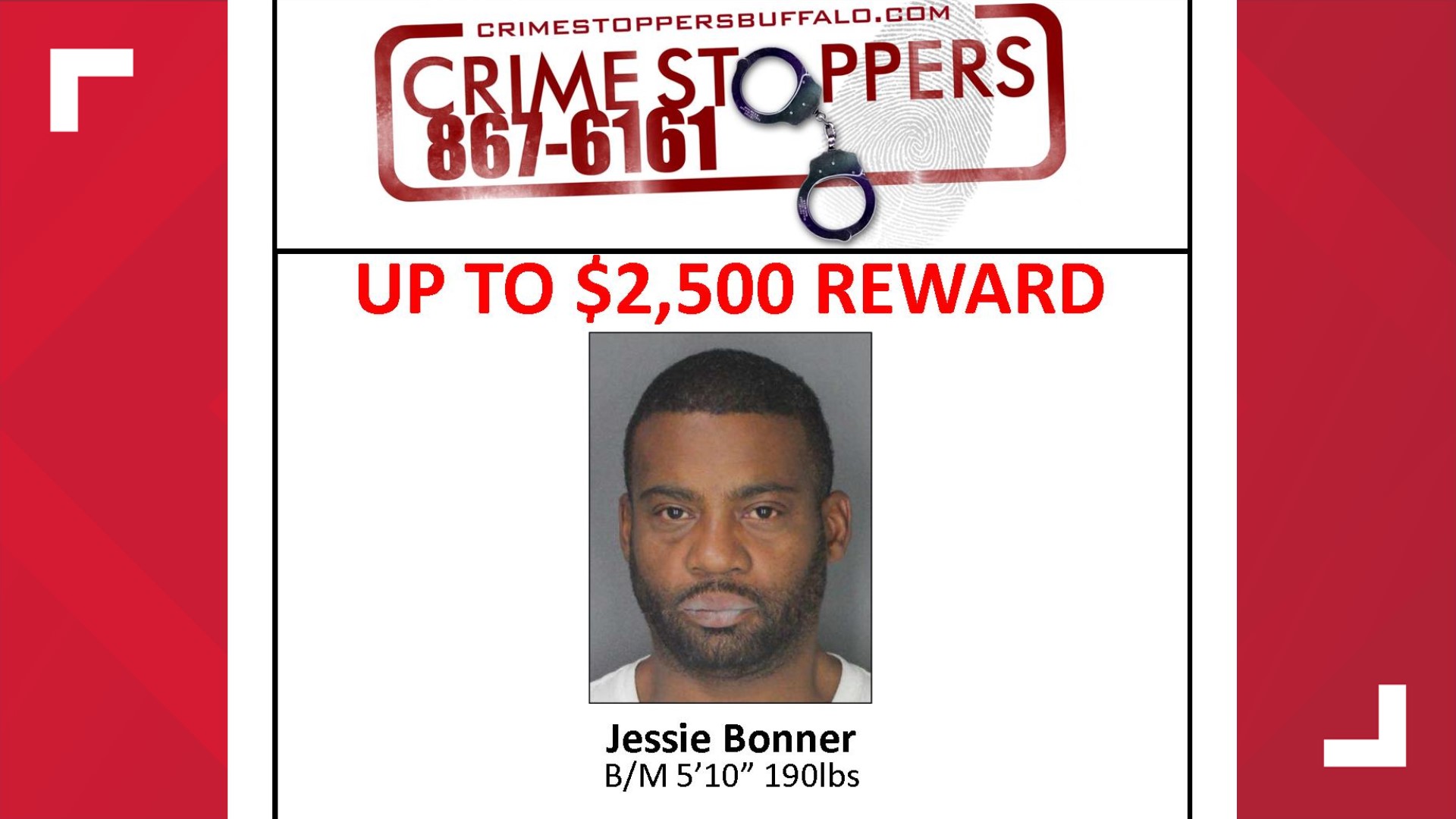 Reward offered for information on man wanted on parole violation | wgrz.com