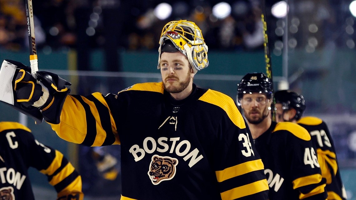 The Sabres took their best shot at their former goalie, but Linus