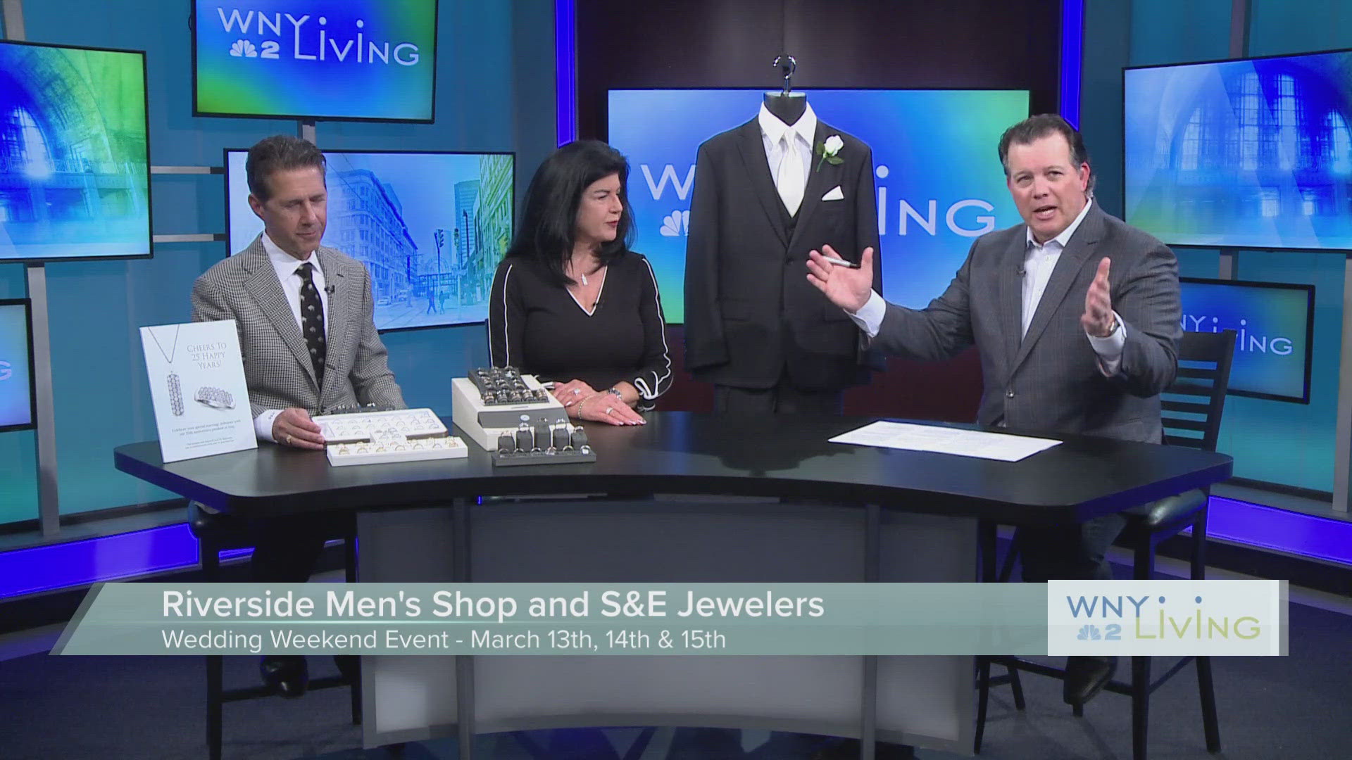 WNY Living - March 8 - Riverside Men's Shop and S&E Jewelers THIS VIDEO IS SPONSORED BY RIVERSIDE MEN'S SHOP and S&E JEWELERS 